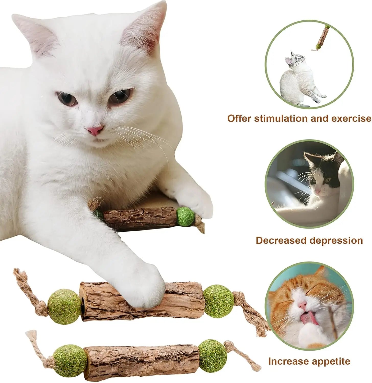 Natural Cat Tooth Care Stick