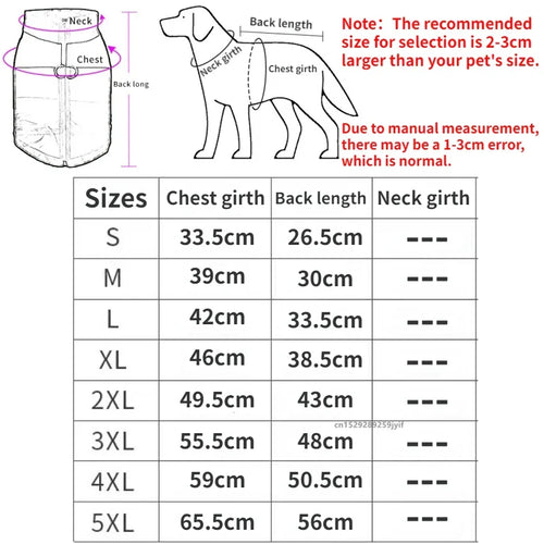 Cozy Paws Winter Dog Jacket