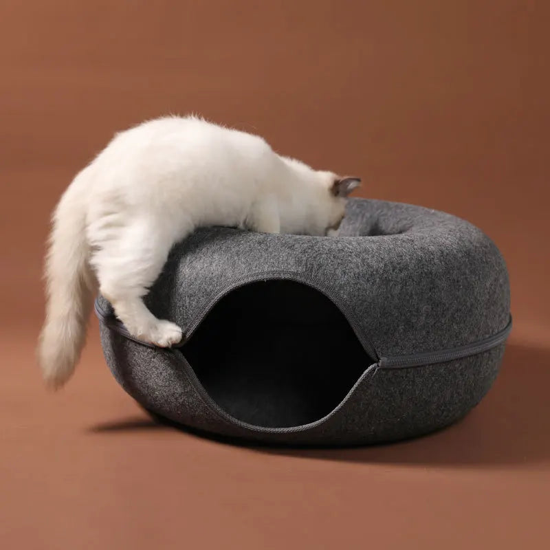 Cozy Cat Tunnel Bed Duo