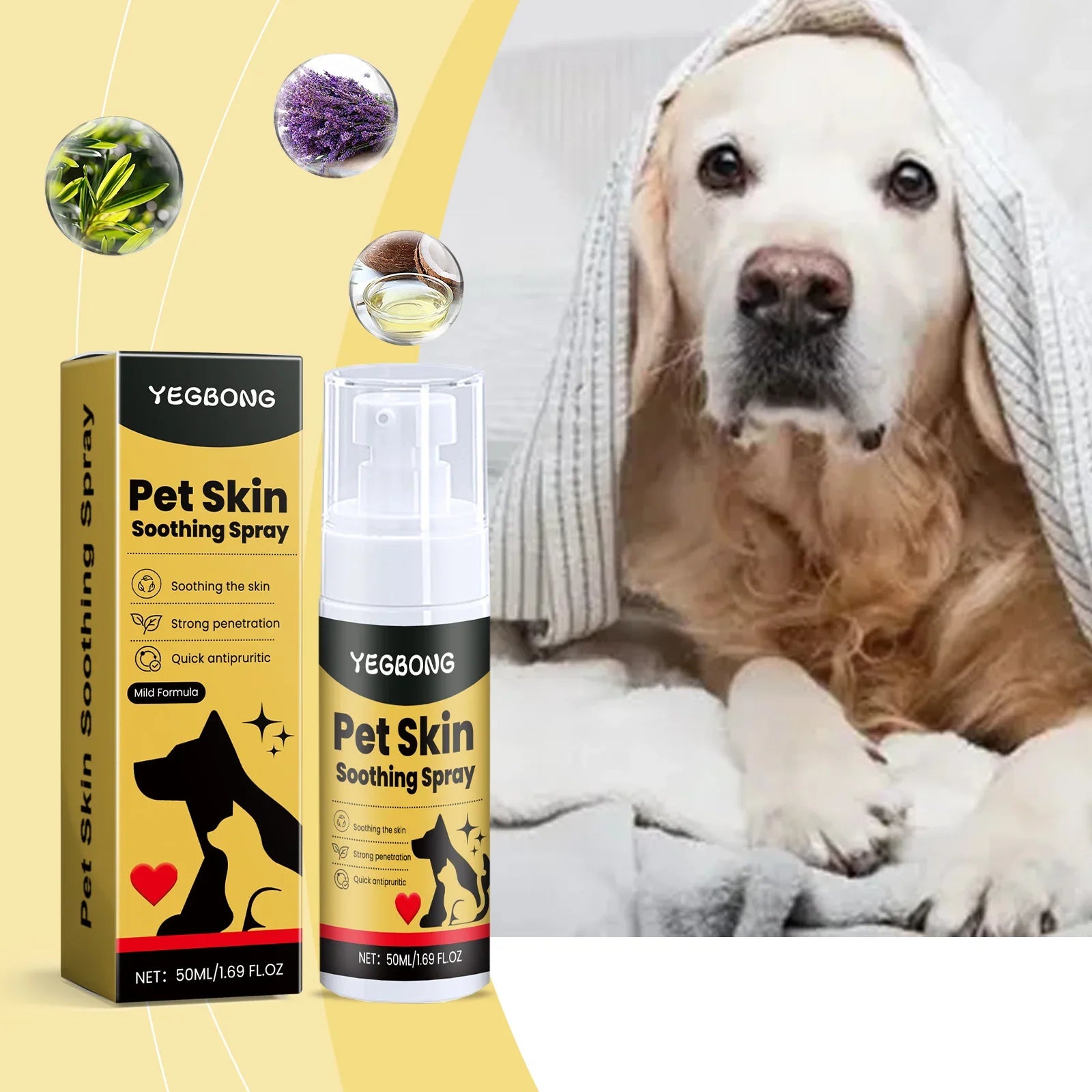 Calm & Care Pet Healing Spray