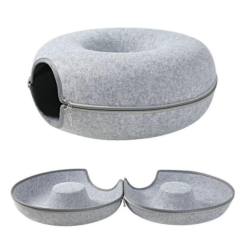 Cozy Cat Tunnel Bed Duo