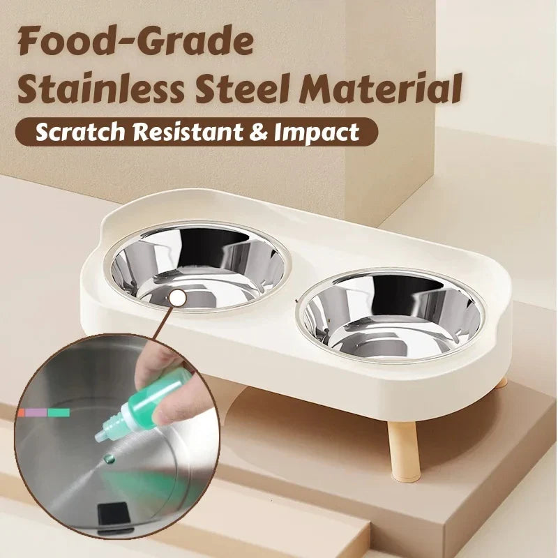 Colorful Pet Feeder Stand
